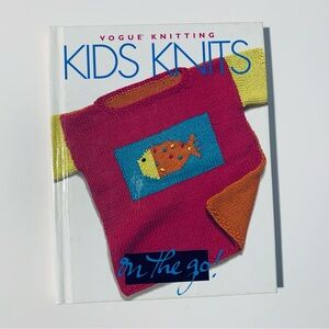 Kids Knits On The Go! by Vogue Knitting 20 Patterns for Children Sweaters
